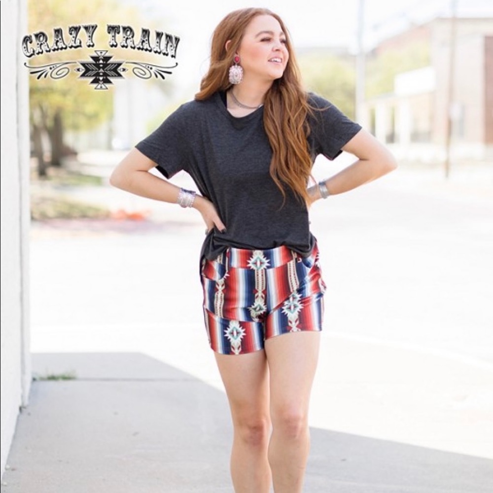 Crazy Train American Woman Shorts